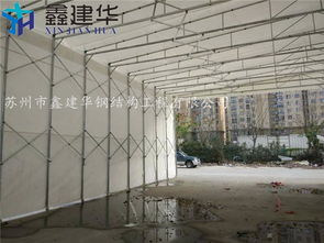 青浦鑫建華 專業(yè)定制大型推拉活動(dòng)篷與帆布雨棚，打造靈活戶外遮蔽解決方案